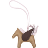 Hermès Tricolor Leather Rodeo Pegase PM Pendant