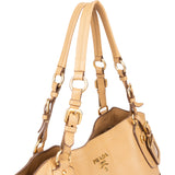 Prada Beige Calfskin City Handbag