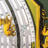 Hermès Classic "Dies Et Hore" Silk Carre 90 Scarf Tuch