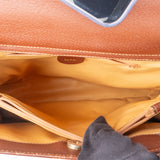 Gucci Brown Leather Bamboo Handbag