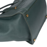 Celine Green Leather Phantom Handbag