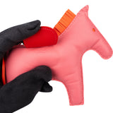 Hermès Tricolor Rose Azalee Orang Rodeo GM Pendant