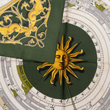 Hermès Classic "Dies Et Hore" Silk Carre 90 Scarf Tuch