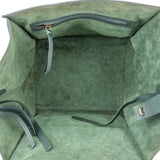 Celine Green Leather Phantom Handbag