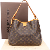 Louis Vuitton Canvas Monogram Delightful PM Handbag