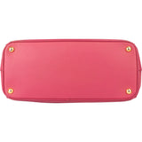 Prada Pink Saffiano Leather Galleria Handbag