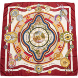 Hermès Classic "parmi les fleurs" Silk Carre 90 Scarf Tuch
