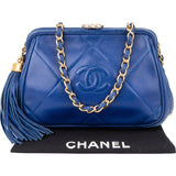 Chanel Stitching Lambskin CC Purse Crossbody Bag