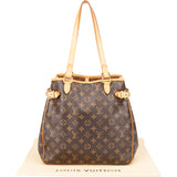 Louis Vuitton Canvas Monogram Batignolles Handbag