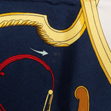 Hermès Classic "Springn" Silk Carre 90 Scarf Tuch