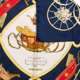 Hermès Classic "Springn" Silk Carre 90 Scarf Tuch