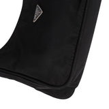 Prada Black Nylon Triangle Vintage Re-Edition Handbag