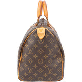 Louis Vuitton Canvas Monogram Speedy 35 Handbag