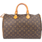 Louis Vuitton Canvas Monogram Speedy 35 Handbag