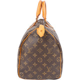 Louis Vuitton Canvas Monogram Speedy 35 Handbag