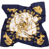 Hermès Classic "LES CAVALIERS D´OR" Silk Carre 90 Scarf Tuch
