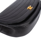 Chanel Quilted Lambskin 24K Gold Single Flap Shoulder Bag