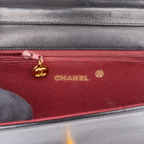 Chanel Quilted Lambskin 24K Gold Single Flap Shoulder Bag