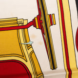 Hermès Classic "LES COUPÉS" Silk Carre 90 Scarf Tuch