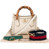 Gucci GG Monogram Bamboo Diana Handbag