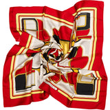 Hermès Classic "LES COUPÉS" Silk Carre 90 Scarf Tuch