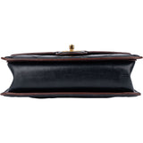 Chane Quilted Lambskin Single Flap Crossbody Bag