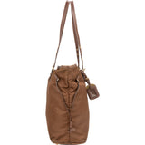Prada Brown Nylon Shopper Bag