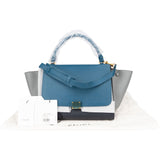 Celine Tricolor Leather Trapeze Handbag