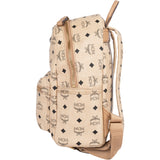 MCM Visetos Monogram Spikes Backpack