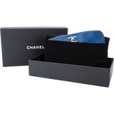 Chanel Chevron Caviar Leather Wallet