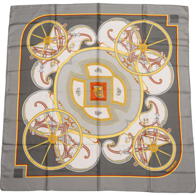 Hermès Classic "WASHINGTON´S CARRIAGE" Silk Carre 90 Scarf Tuch