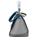 Celine Tricolor Leather Trapeze Handbag