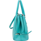 Prada Blue Saffiano Leather Galleria Handbag