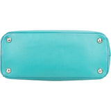 Prada Blue Saffiano Leather Galleria Handbag