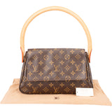 Louis Vuitton Canvas Monogram Looping PM Shoulder Bag