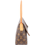 Louis Vuitton Canvas Monogram Looping PM Shoulder Bag