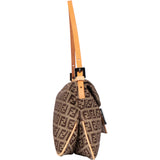 Fendi FF Monogram Baguette Handbag
