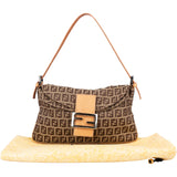 Fendi FF Monogram Baguette Handbag