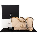 Chanel 19 Quilted Leather Single Flap Crossbody Bag