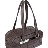 Chanel Brun Caviar Leather Chocolate Bar Shoulder Bag