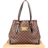 Louis Vuitton Damier Ebene Monogram Hamptstead MM Handbag