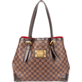 Louis Vuitton Damier Ebene Monogram Hamptstead MM Handbag