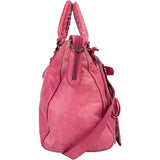 Balenciaga Pink Leather City Handbag