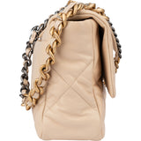 Chanel 19 Quilted Leather Single Flap Crossbody Bag