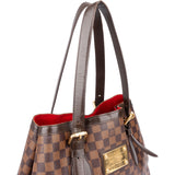 Louis Vuitton Damier Ebene Monogram Hamptstead MM Handbag