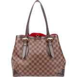 Louis Vuitton Damier Ebene Monogram Hamptstead MM Handbag