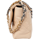 Chanel 19 Quilted Leather Single Flap Crossbody Bag