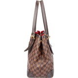 Louis Vuitton Damier Ebene Monogram Hamptstead MM Handbag