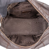 Chanel Brun Caviar Leather Chocolate Bar Shoulder Bag