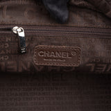 Chanel Brun Caviar Leather Chocolate Bar Shoulder Bag